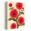 «Vibrant Red Blooms», art floral abstrait coloré et nature
