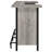 Menimen Grey Driftwood Freestanding Bar Unit