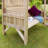 O'Donohue 207cm W x 55cm D Solid Wood Arbour with Bench in Natural