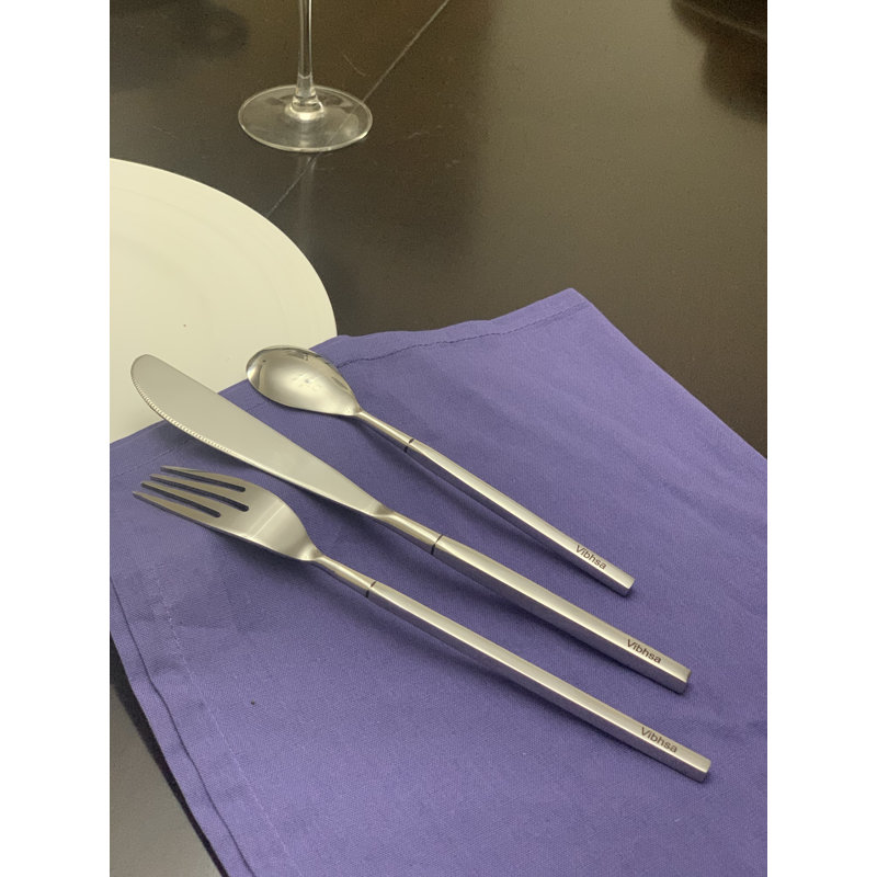 Ensemble de couverts 36 pièces, service pour 12
