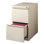 15'' Wide 2 -Drawer Mobile Steel File Cabinet