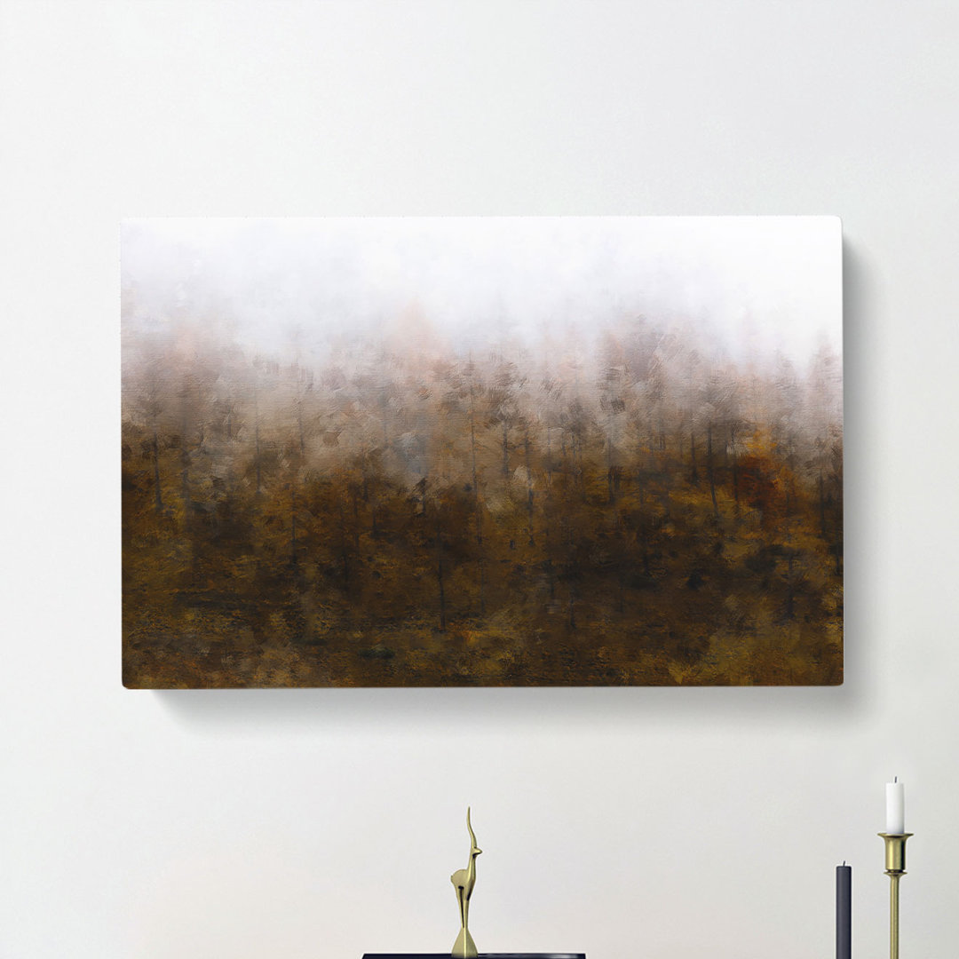 Lappach Forest In Italy - Wrapped Canvas