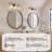 Almine 23" W 3-Light Iron Vanity Light with Textured Glass Shades