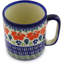 Grecian Fields Stoneware Coffee Mug