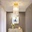 1-Light 20cm Crystal Mount Ceiling Light