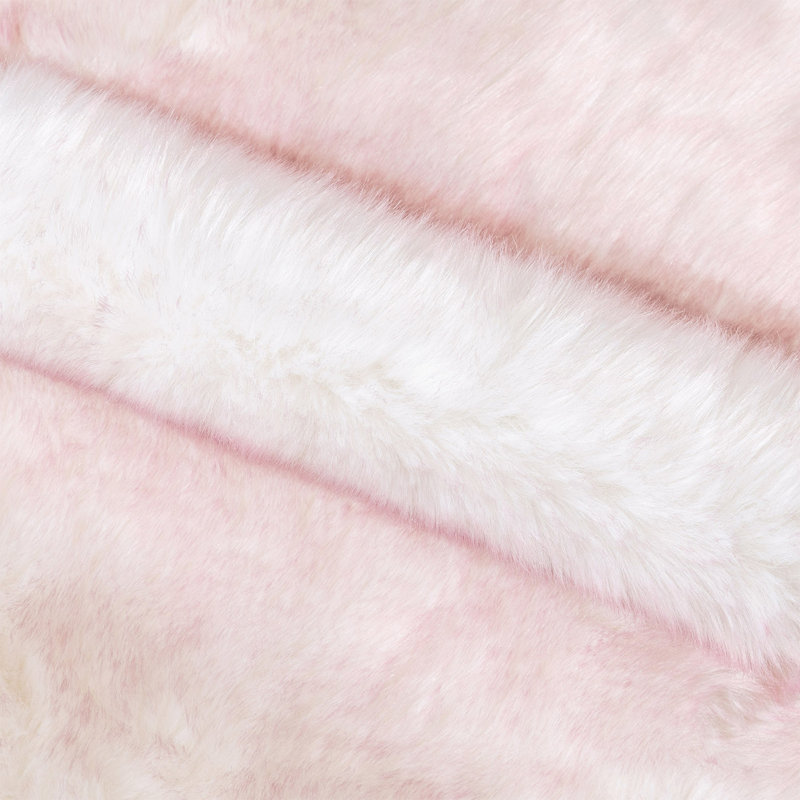 Tapis rose tissé à la machine 2 pi x 3 pi Novelty, Rectangle 2 pi x 3 pi