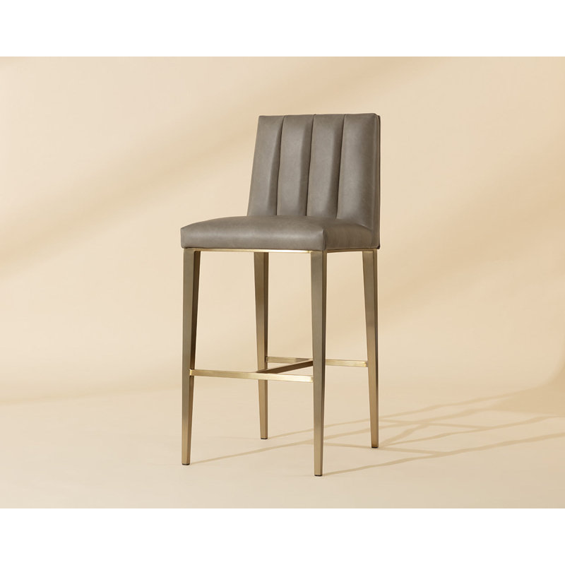 Wilbur Barstool - Ivanhoe Mineral, Bar Stool (30.5" Seat Height)