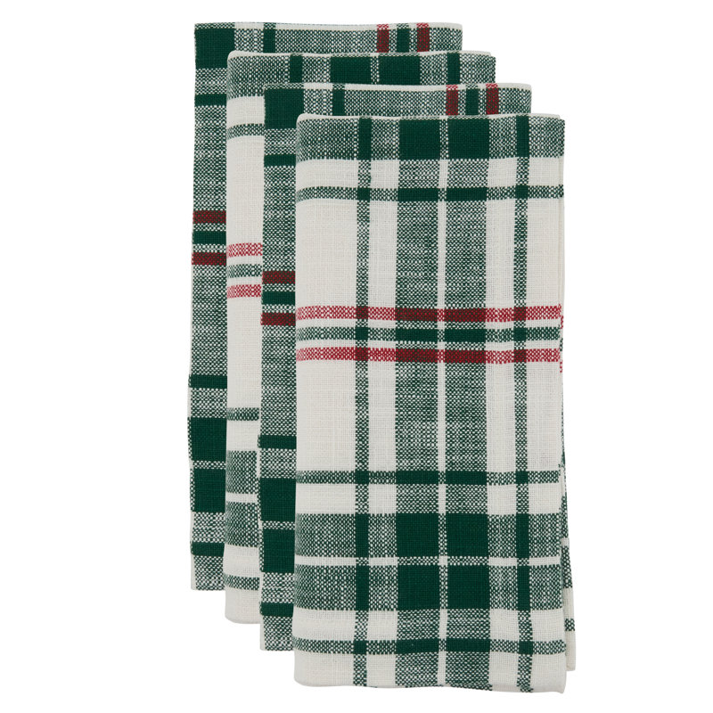 Ensemble de serviettes en coton 4 pièces Sauceda