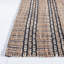 Tapis noir / naturel beige tissé à plat Giannopoulos-862817362