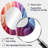 Multicolor Op Art Illusory Depth I - Multi-Color Oval Wall Mirror Decor-1076407813