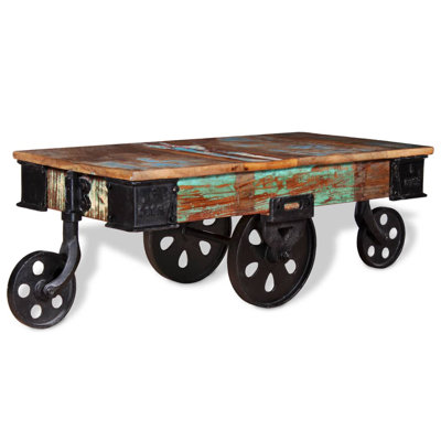 Newburg Wheel Coffee Table