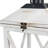 Berau 24'' H Wood Tabletop Lantern