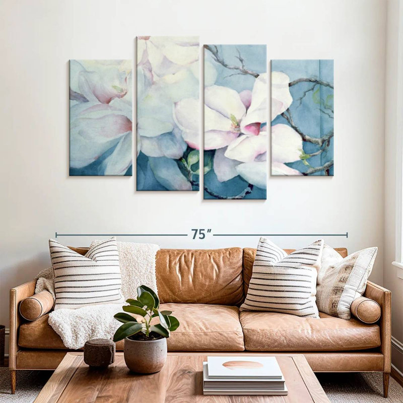 Harnek Magnolia Soulangeana horizontal, H 42 po x l 68 po