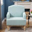 Chaise d'appoint moderne avec pieds en bois rétro et garniture cloutée-706573053-709474420-723411630