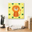 «Cute Lion» par Epic Portfolio, art mural sur toile-1303323466