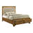 Virginie Wood California King Storage Platform Bed In Honey-846659986