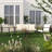 5-Person Outdoor Wicker Metal Sofa Seating Set with Cushion-770076618