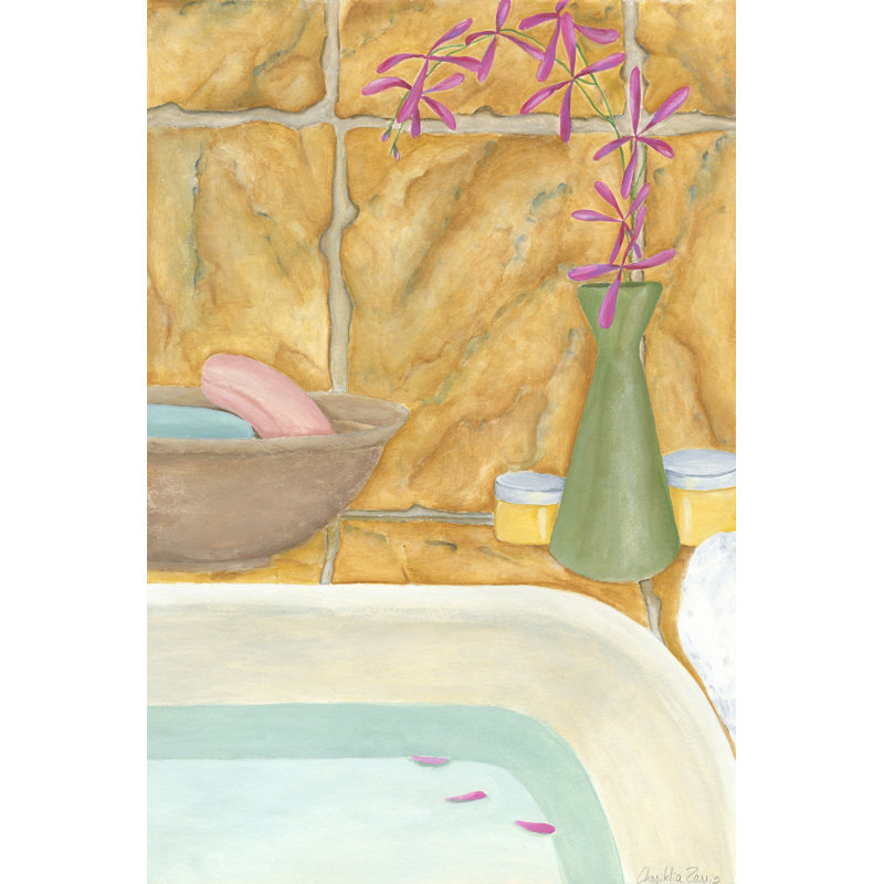 Oasis IV (D) - Wrapped Canvas Painting, 46cm H x 30cm W x 3.8cm D