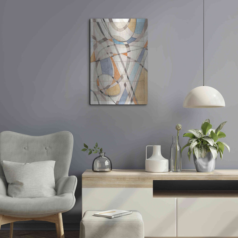 «Ovals & Lines II» par Nikki Galapon, H 24 po x l 16 po