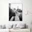 Marilyn sur balcon, toile encadrée-36978137