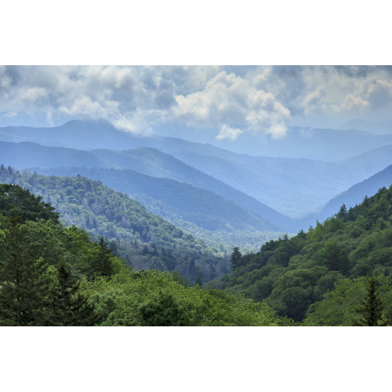 Great Smoky Mountains by Sprokop - Wrapped Canvas Print, 61cm H x 91cm W