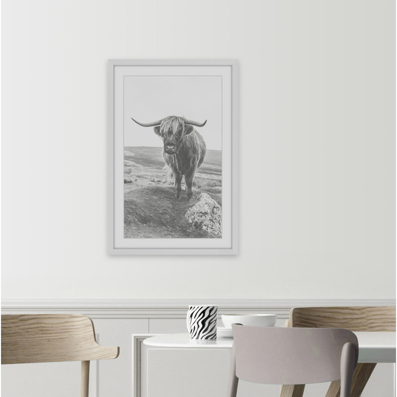 On A Hill - Single Picture Frame Print, 46cm H x 30cm W