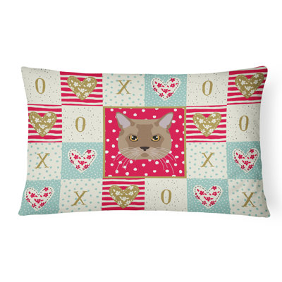  Coussin lombaire intérieur / extérieur European Love Burmese