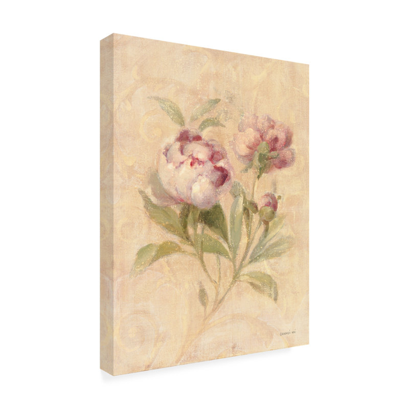 Œuvre d'art sur toile boliné Danhui Nai, H 19 po x l 14 po