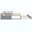 Lit de jour extensible avec couchette, lit de jour en bois avec couchette-653035234