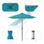 Parasol de marché carré 78 po Rukhsaar-1101683517