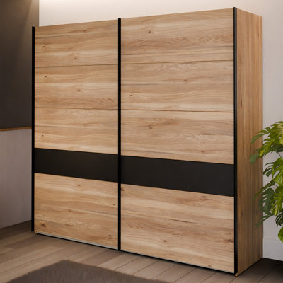 Brima 2 Door Manufactured Wood Wardrobe