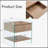 Bedside table with drawers