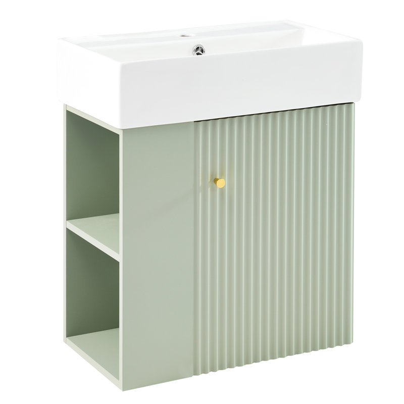 Armoire de salle de bain Modern, Vert