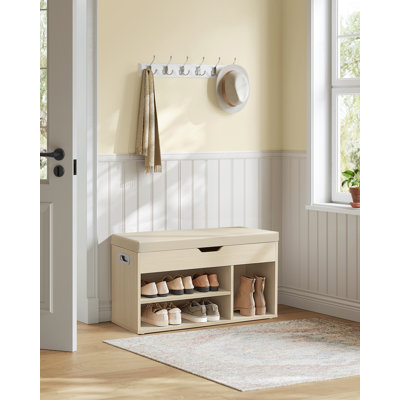 Abigayle 8 Pair Shoe Storage Bench
