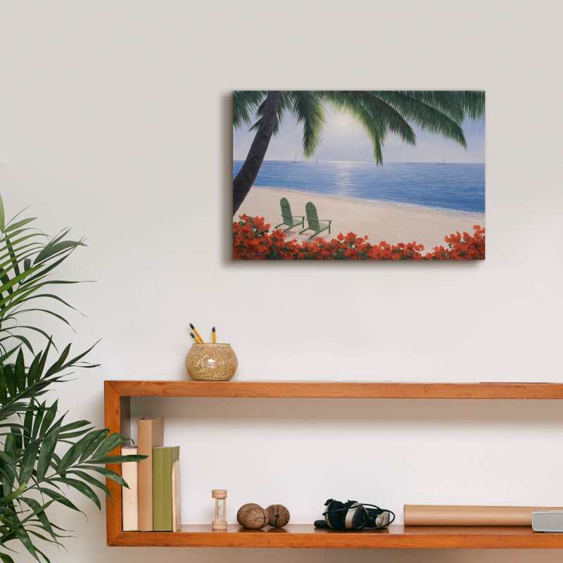 " By The Sea " by Diane Romanello, 12" H x 18" W x 0.75" D