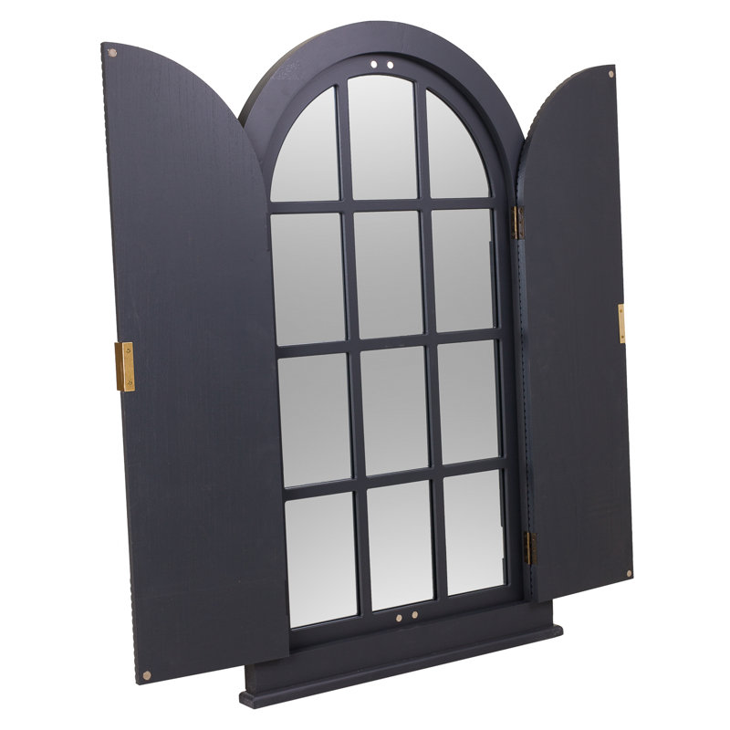Fitzrovia Wood Flat Wall Mirror