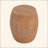 Outdoor Patio Drum-Shaped MGO Side Table