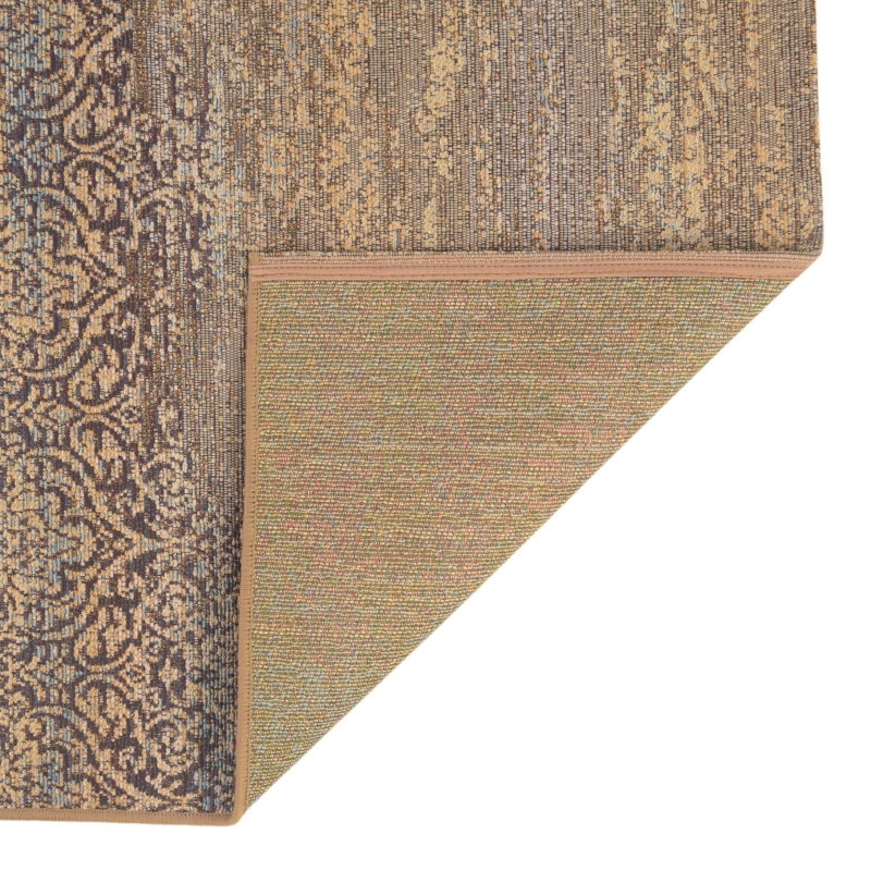 Tapis intérieur / extérieur beige Newt, Tapis de couloir 2 pi 7 po x 5 pi 3 po