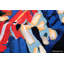 Tapis clown scandinave vintage Karel Appel