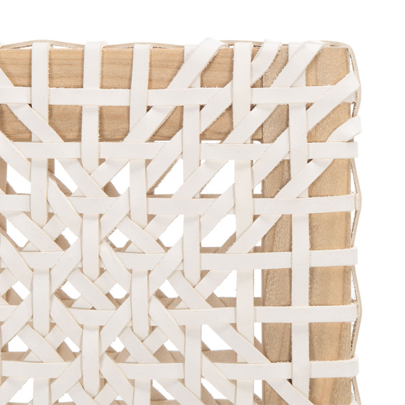 Yvette 18.2'' H Teak Solid Wood Armchair