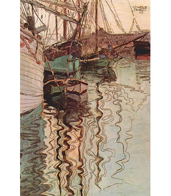 Egon Schiele - Wrapped Canvas Print
