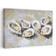Oysters, art mural contemporain abstrait-129140332
