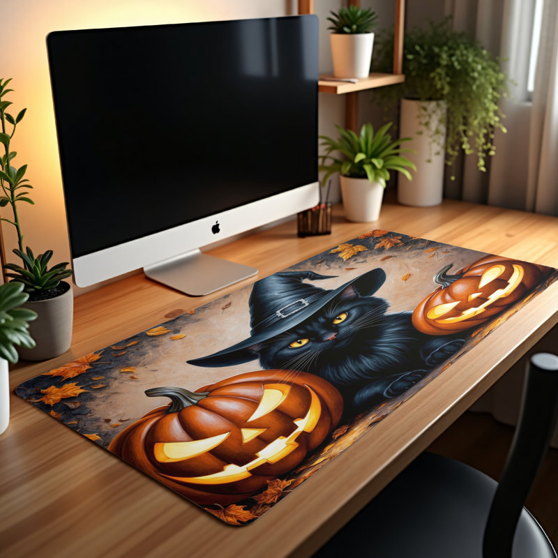 Polyester Desk Pad, 31.5x15.5