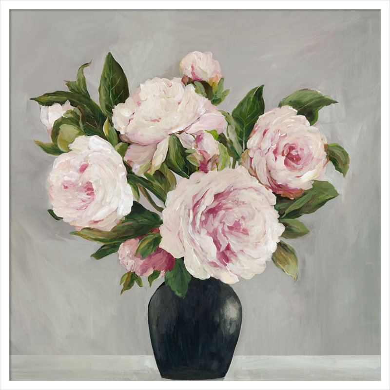 «Bloom Ballet» par Asia Jensen, impression sur bois encadrée, H 33 po x l 33 po