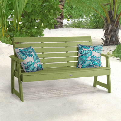 Middendorf Weather-Resistant HDPE Patio Bench