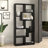 71''H 8-shelf Geometric Display Bookcase-347530588