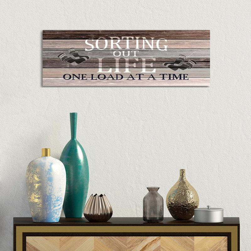 Sorting by Kimberly Allen - Wrapped Canvas Panoramic Print, 30.48 cm H x 91.44 cm W