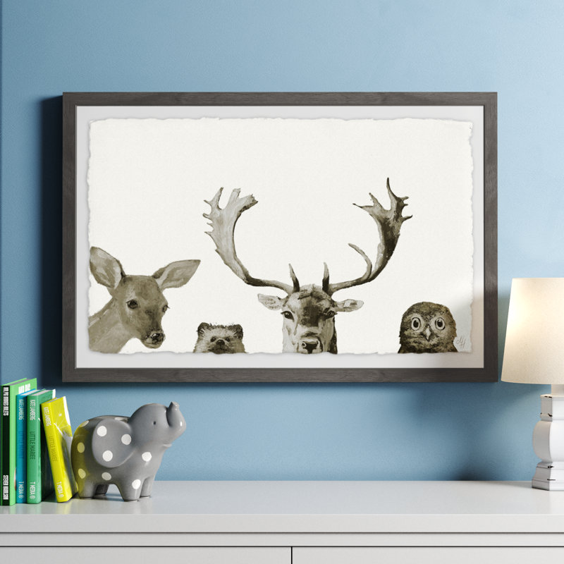 «Kings of the Hallway», impression sur papier encadrée, H 24 po x l 36 po x P 1,5 po