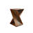 Ferber Modern Handcrafted Solid Wood X-Shape End Table-523788356