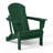 Shawnna Weather-Resistant Foldable Outdoor Adirondack Chair-655244324
